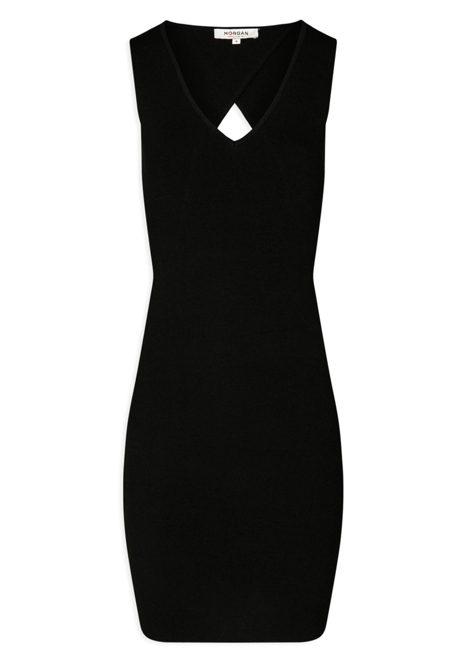 MORGAN Fitted With OpeningTubinoBlack Donna Vestiti M5921C16N-Q11 5 MORGAN Fitted With OpeningTubinoBlack Donna Vestiti M5921C16N-Q11 - immagine 5