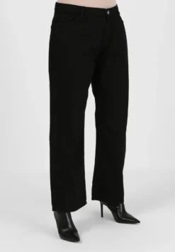 Plus SizeAliaPantaloniBlack Donna Pantaloni MHR21A06P-Q11