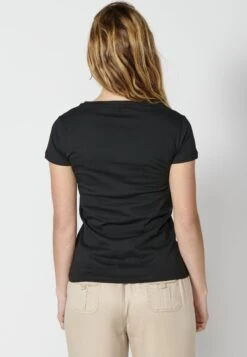 Koroshi Short SleeveT-Shirt Con StampaBlack Donna T-shirt E Top KOL21D07Y-Q11 10 Koroshi Short SleeveT-Shirt Con StampaBlack Donna T-shirt E Top KOL21D07Y-Q11 -Vendite Next c5761a95c04443728dc3cb81fd3fb81f