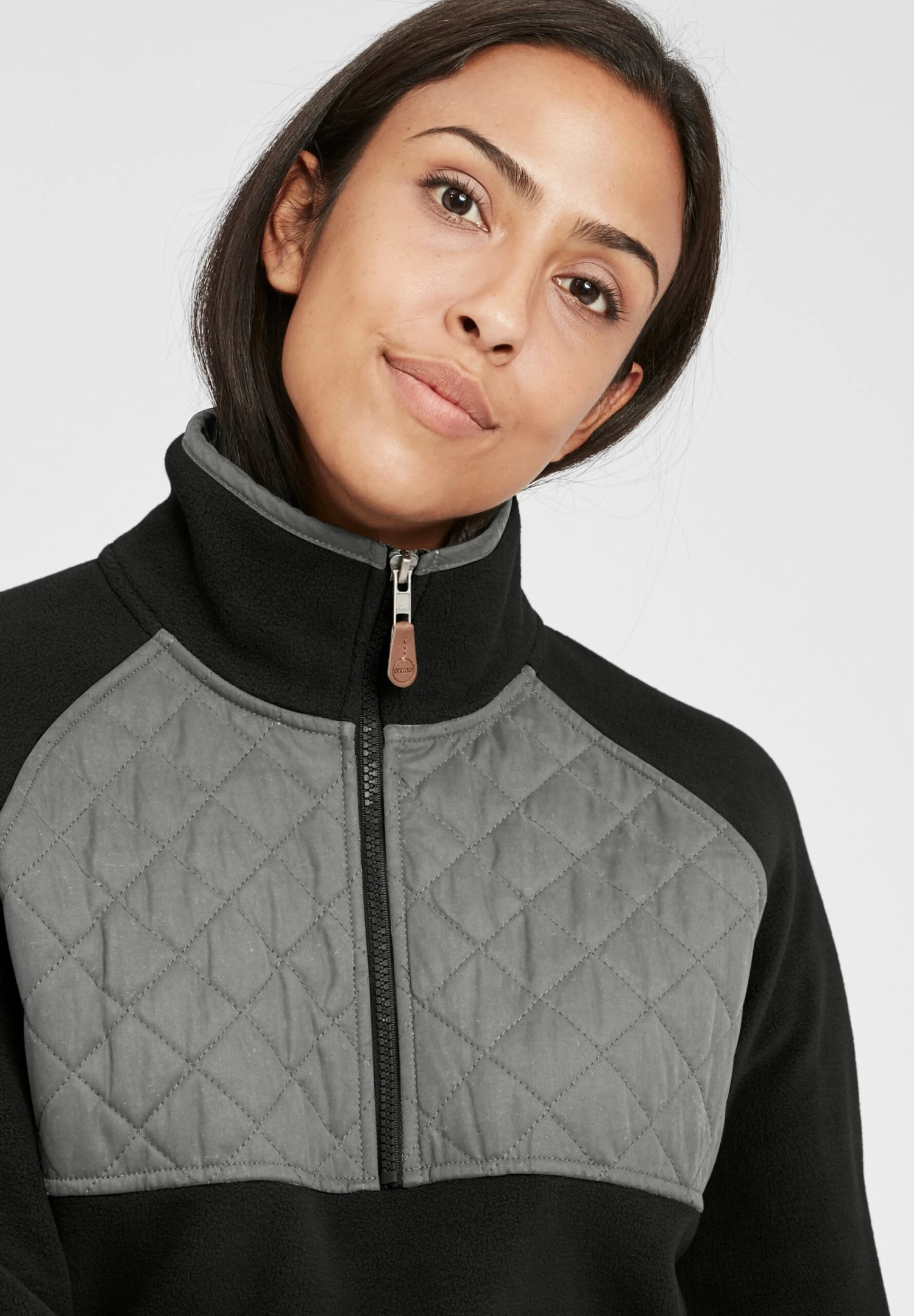 OXMO Oxmalita - Felpa In Pile - Black 4 OXMO Oxmalita - Felpa In Pile - Black - immagine 4