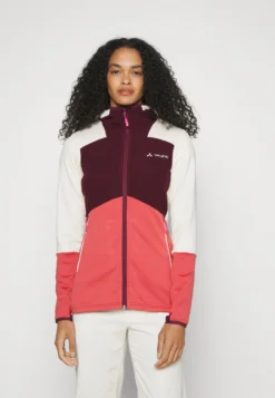 VAUDE Women Monviso Hooded Giacca In PileCassis Donna Felpe VA441G01H-I11