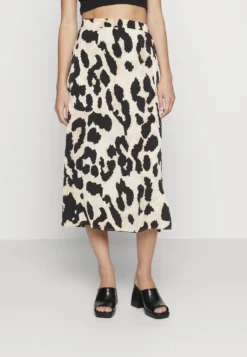 Vibelina Midi Skirt - Gonna A Campana - Black