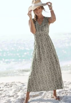 Buffalo Vestito Lungo - Khaki Sand