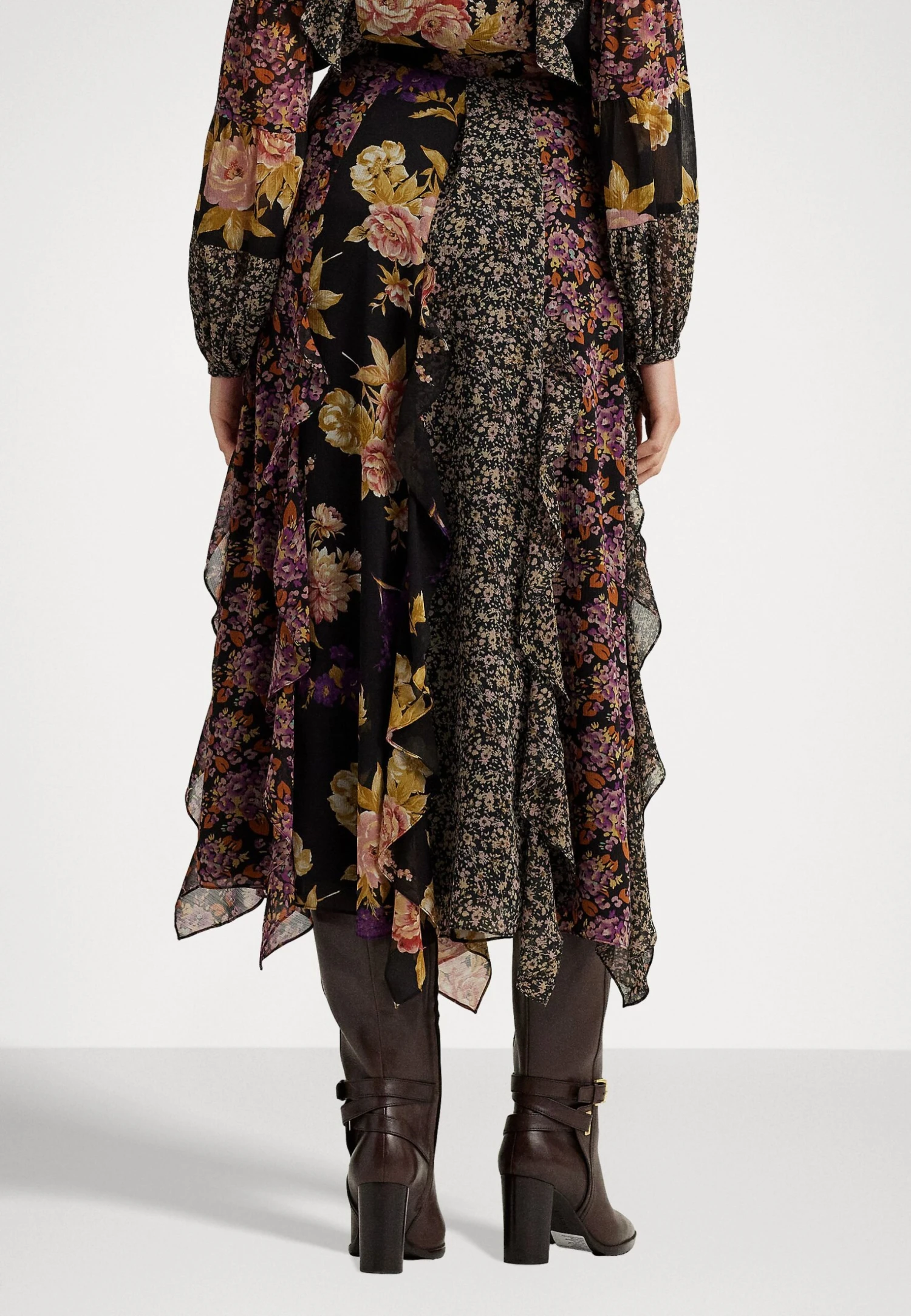 Bothnay MidGonna A TubinoBlack/Tan/Multi Donna Gonne LAR21B00B-Q11 3 Bothnay MidGonna A TubinoBlack/Tan/Multi Donna Gonne LAR21B00B-Q11 - immagine 3