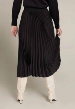 ELENA MIRO Plissé In - Gonna A Campana - Nero -Vendite Next cf126bea5b3d463eb359170e53315f59