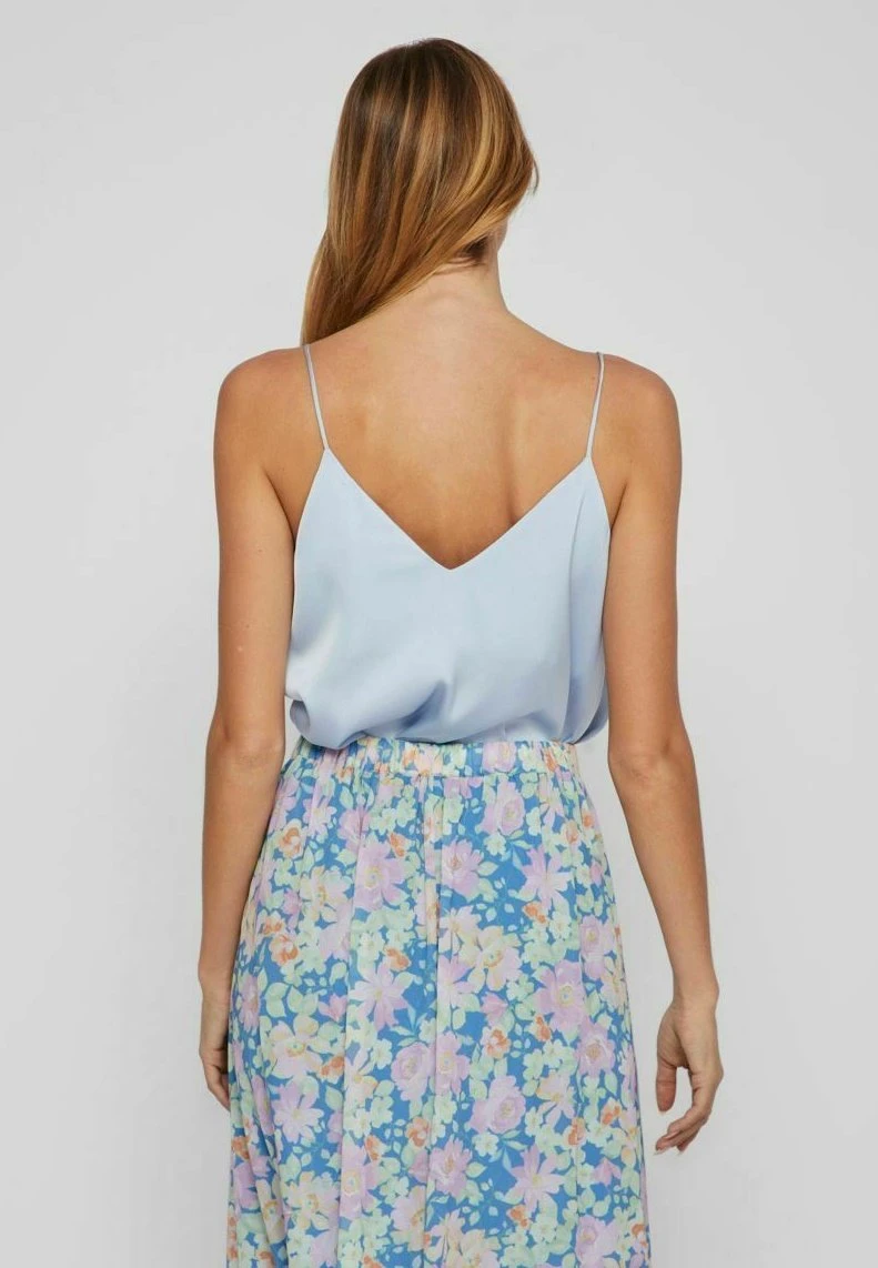 Vila V-AusschnittCamicettaKentucky Blue Donna Camicie E Bluse V1021E2G4-K12 3 Vila V-AusschnittCamicettaKentucky Blue Donna Camicie E Bluse V1021E2G4-K12 - immagine 3