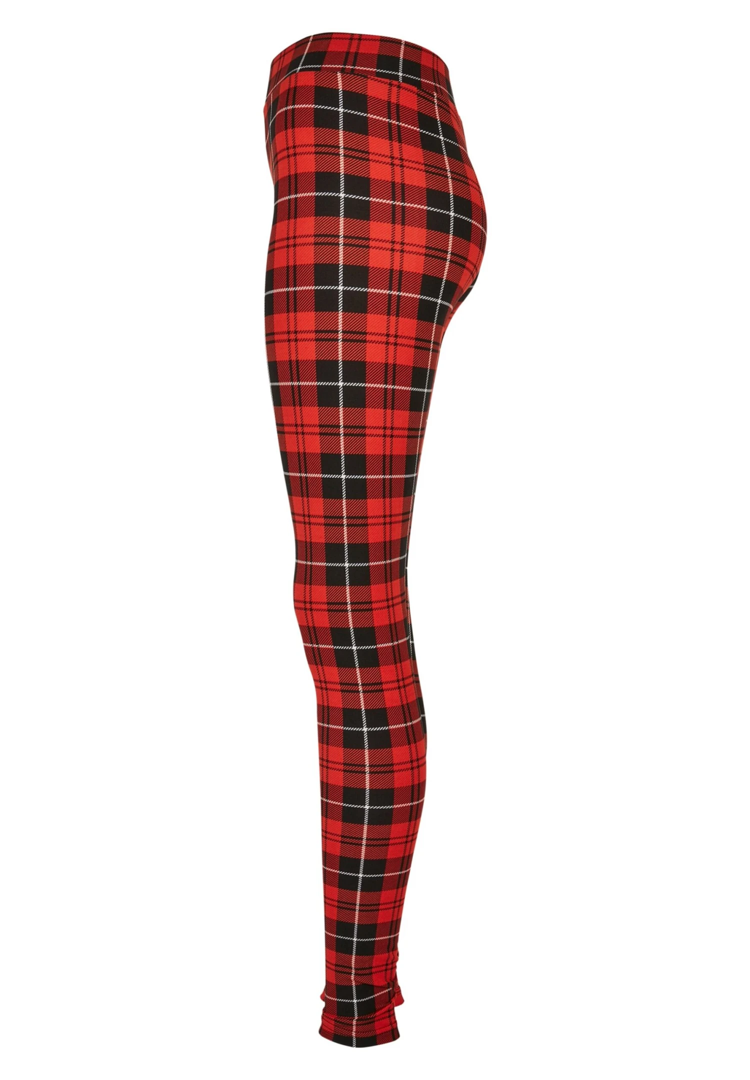 URBAN CLASSICS Soft Aop - Leggings - Redcheck 9 URBAN CLASSICS Soft Aop - Leggings - Redcheck - immagine 9