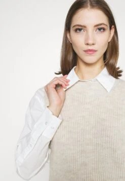 Vero Moda VmolinaTopBirch Melange Donna T-shirt E Top VE121I1MB-B11 9 Vero Moda VmolinaTopBirch Melange Donna T-shirt E Top VE121I1MB-B11 -Vendite Next d0b48711c7354de08e6a246ffef57132