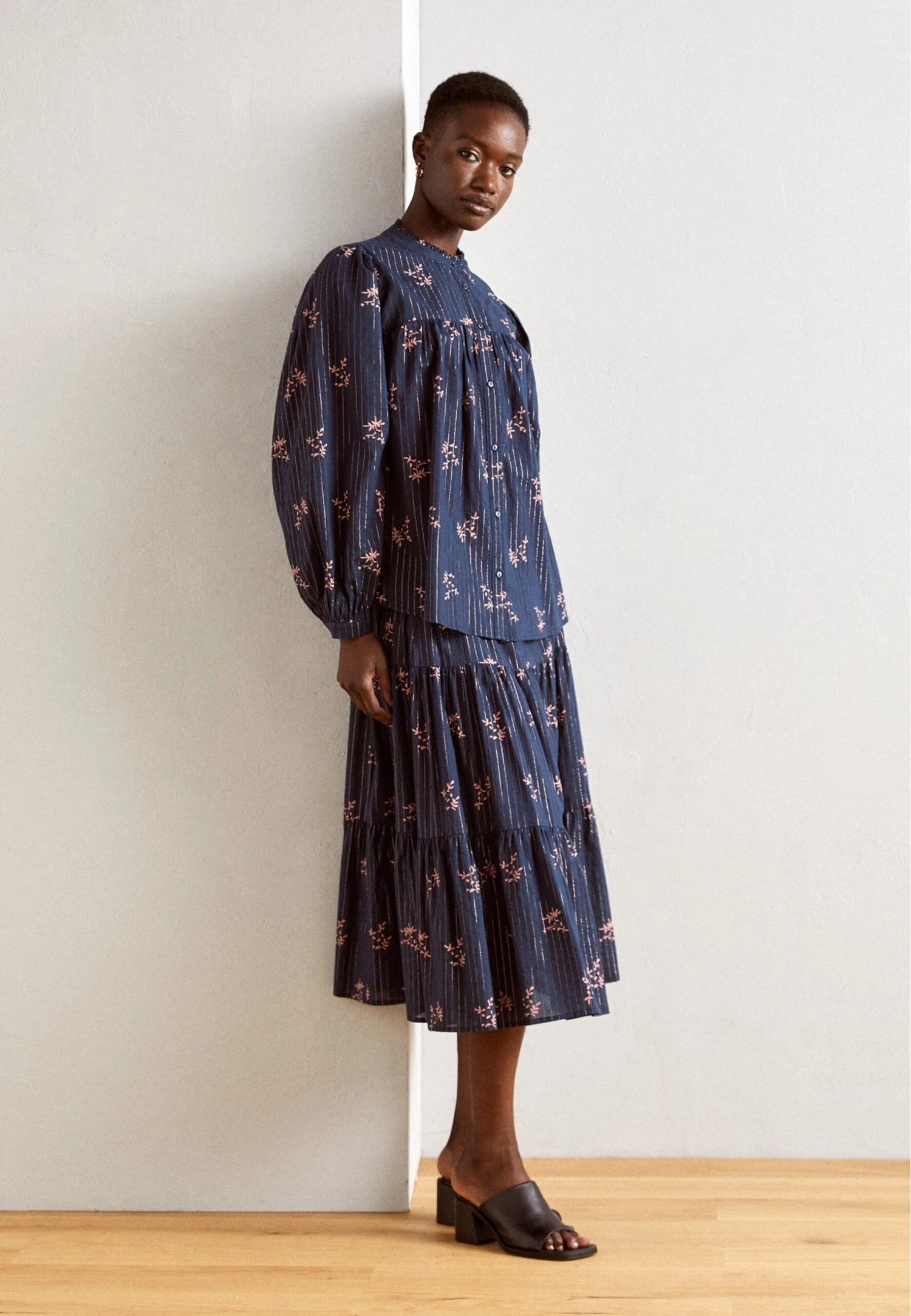 Lollys Laundry Morning SkirtGonna A CampanaNavy Donna Gonne LCB21B00P-K11 2 Lollys Laundry Morning SkirtGonna A CampanaNavy Donna Gonne LCB21B00P-K11 - immagine 2