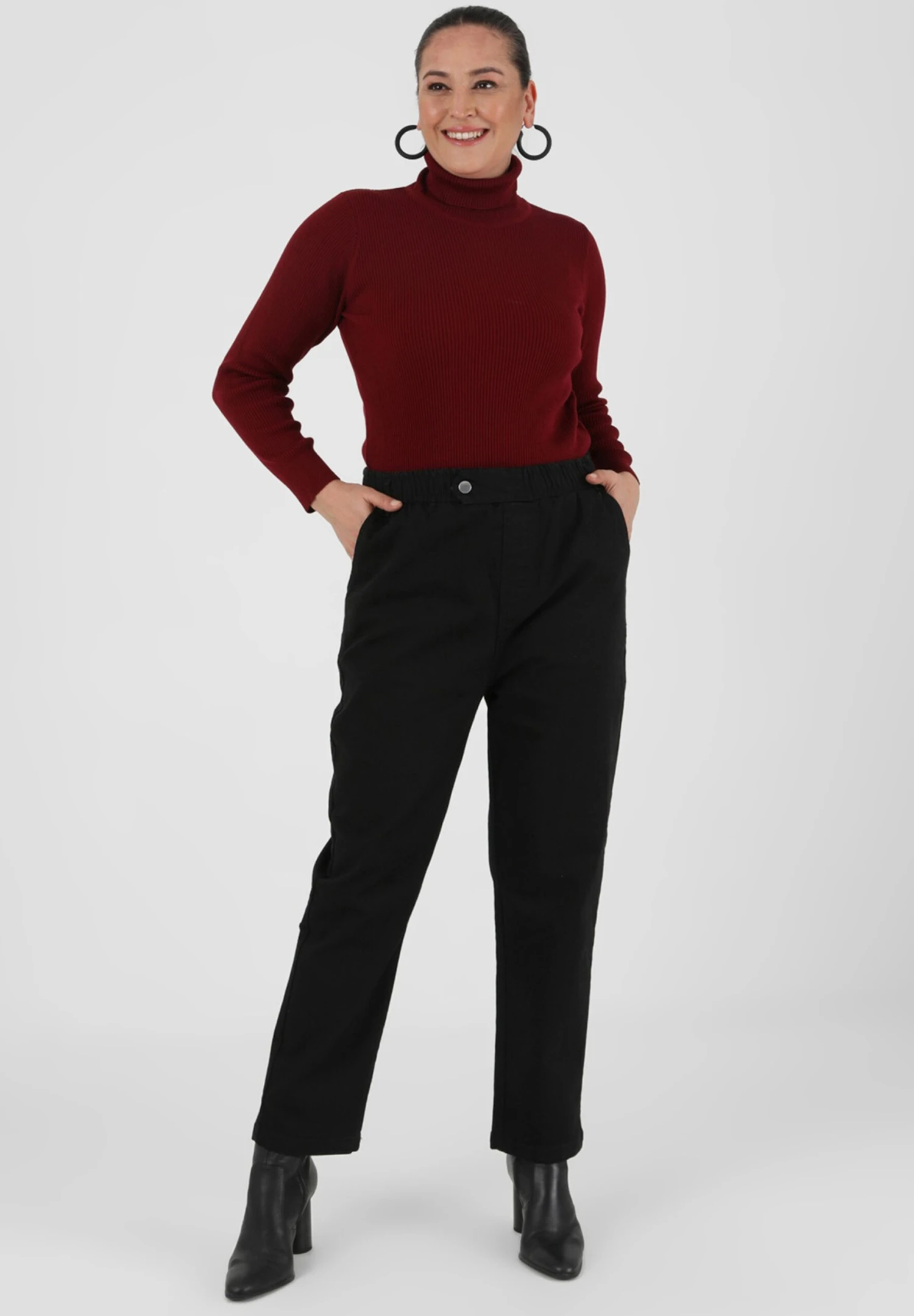 AliaPantaloniBlack Donna Pantaloni MHR21A05L-Q11 1 AliaPantaloniBlack Donna Pantaloni MHR21A05L-Q11
