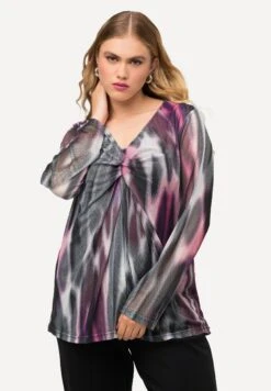 Ulla Popken Doppellagig, V-Ausschnitt, CamicettaPflaume Donna Camicie E Bluse UP121E29Y-C11 -Vendite Next d2ea458e6a554a1389e5d3ac28f39664