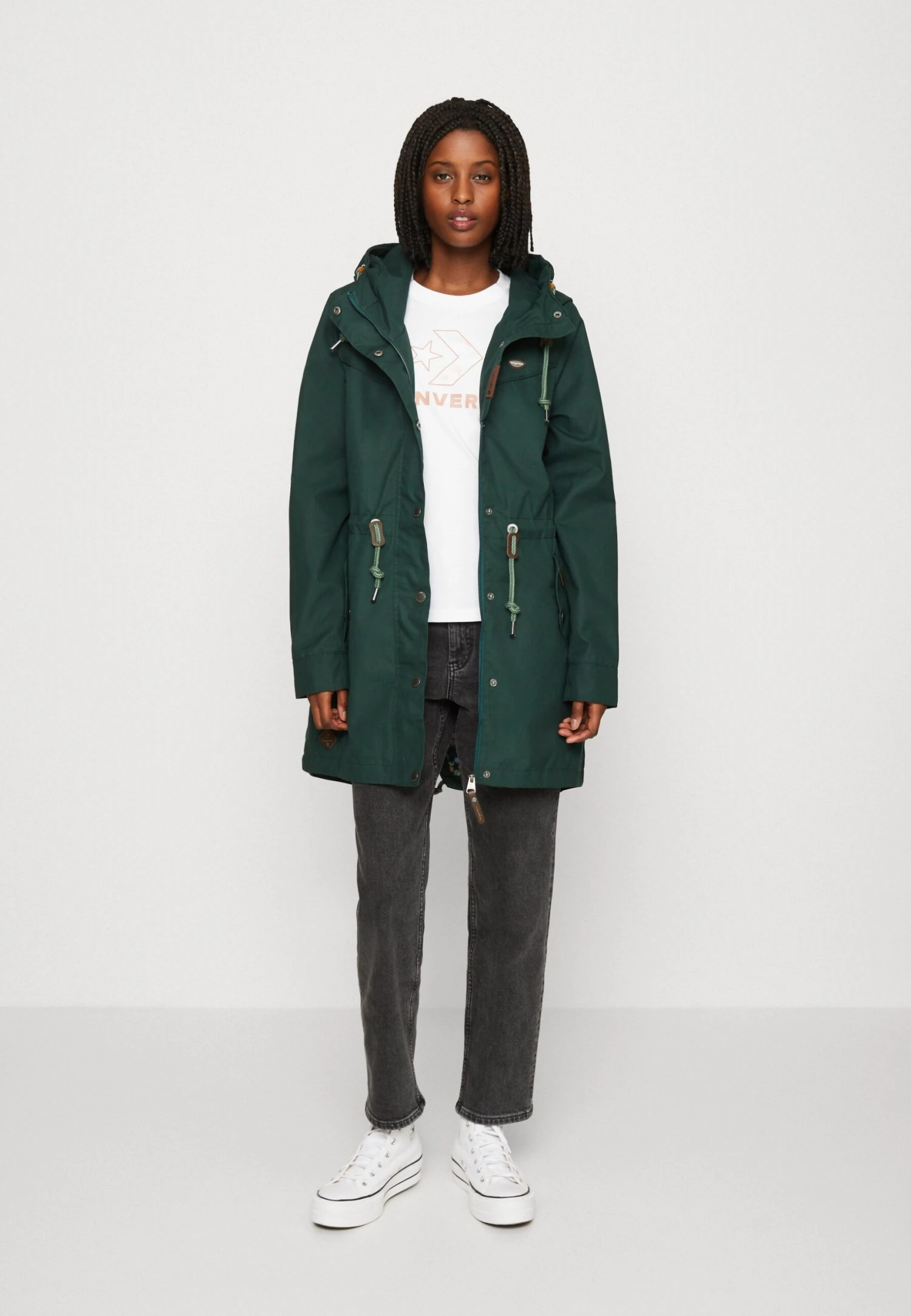 Converse Floral Star Chevron Short SleeveT-Shirt Con StampaWhite Donna T-shirt E Top CO421D0BS-A11 2 Converse Floral Star Chevron Short SleeveT-Shirt Con StampaWhite Donna T-shirt E Top CO421D0BS-A11 - immagine 2