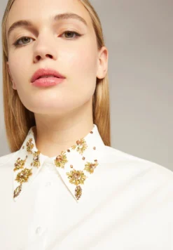 ELENA MIRO Con Collo Ricamato - Camicia - Bianco -Vendite Next d4123c7d5a4e4a768933e48b2a39501b