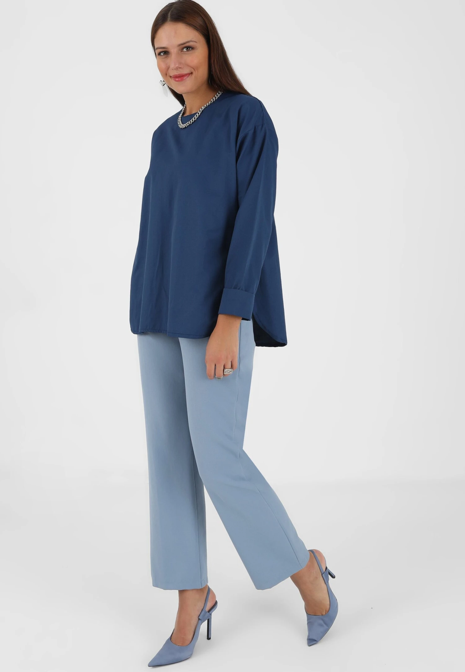 RefkaCamicettaBlue Donna Camicie E Bluse MHR21E0G1-K11 5 RefkaCamicettaBlue Donna Camicie E Bluse MHR21E0G1-K11 - immagine 5