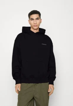 Pegador Logo Oversized Hoodie UnisexFelpaBlack Donna Felpe PEP21003D-Q13