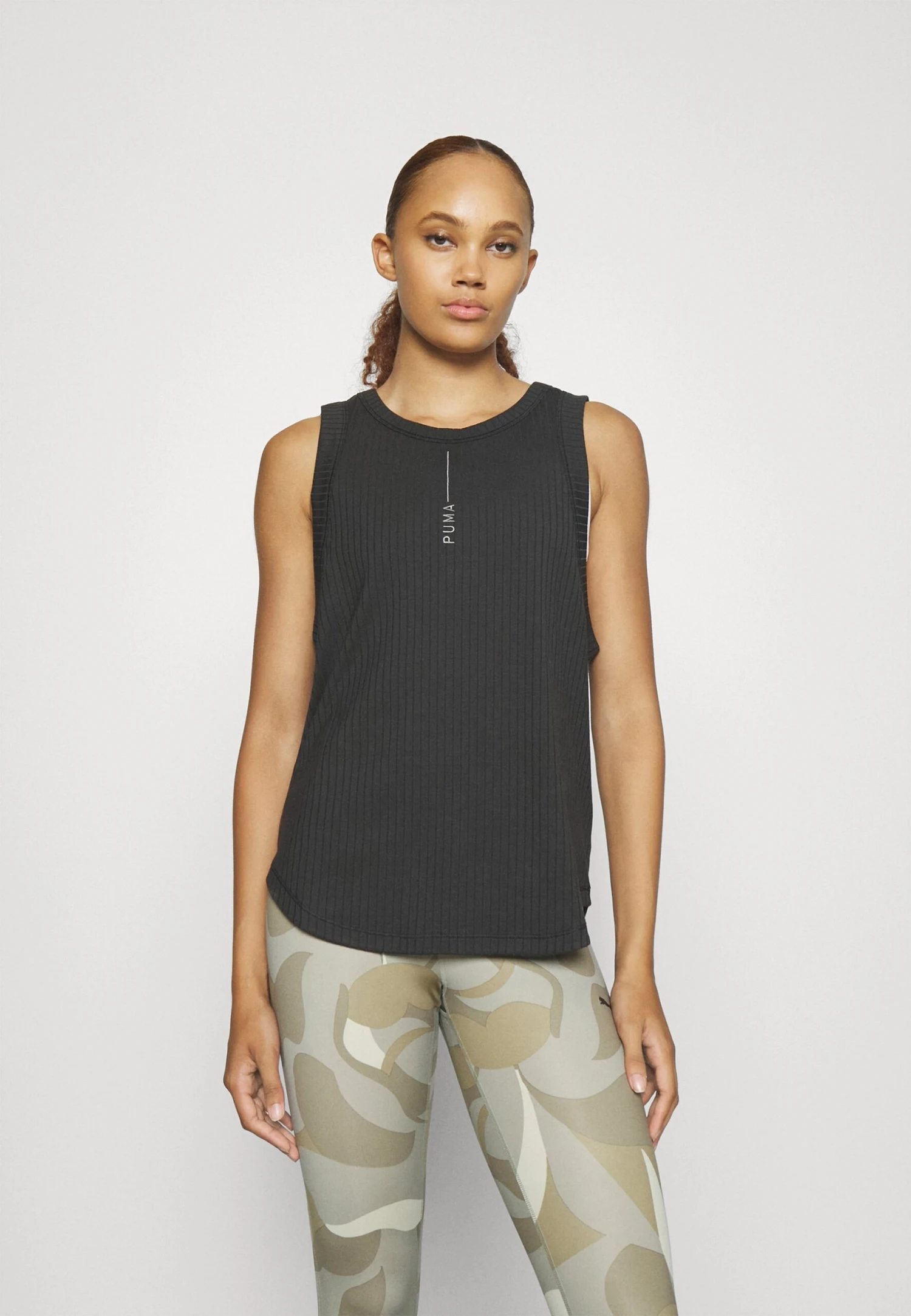 Puma Studio Unwind TankTopBlack Donna T-shirt E Top PU141D113-Q11 1 Puma Studio Unwind TankTopBlack Donna T-shirt E Top PU141D113-Q11