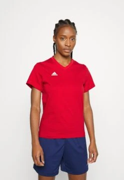 ADIDAS PERFORMANCE Entrada T-Shirt BasicTeam Power Red Donna T-shirt E Top AD541D24Q-G11