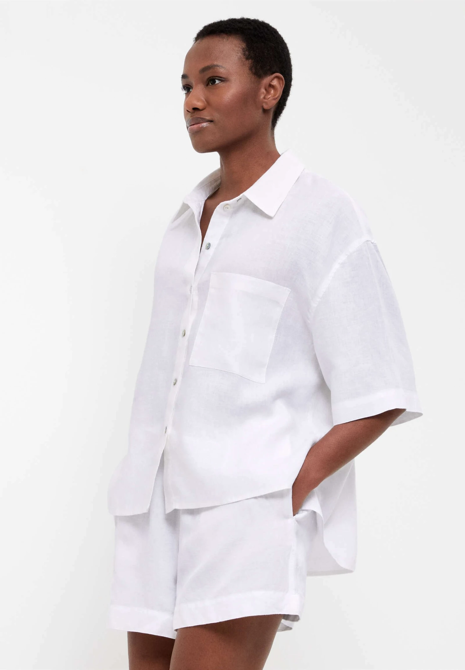 Oysho CamiciaWhite Donna Camicie E Bluse OY121E06J-A11 1 Oysho CamiciaWhite Donna Camicie E Bluse OY121E06J-A11