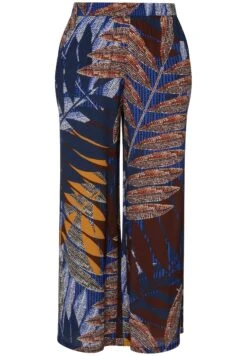 Ulla Popken Bedruckt Weites Bein ElastikbundPantaloniDunkelblau Donna Pantaloni UP121A0WV-K11 -Vendite Next daf639ed791d4d348dd2712c8c54c98b