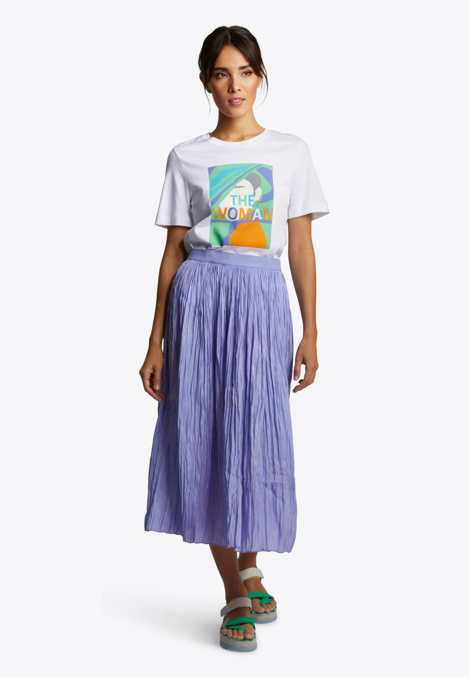 Rich&royal Gonna A Pieghe - Lavender Fields 2 Rich&royal Gonna A Pieghe - Lavender Fields - immagine 2