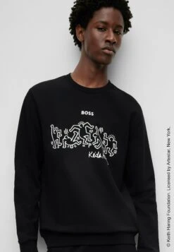 Boss X Keith Haring W_HaringFelpaBlack One Donna Felpe BB121000K-Q11 -Vendite Next df13adede3a84236b1fb8f9b0ca332ce