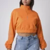 DragonsFelpaBurnt Orange Denim Donna Felpe PRK21E001-H11