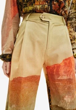 Desigual M Christian Lacroix Straight LandscapePantaloniMulti Coloured Donna Pantaloni DE121A0BR-T11 -Vendite Next e04b71cf3ef1430982aa5c6940e34eee
