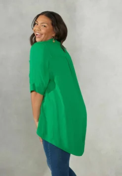 Chambray Highlow CamicettaGreen Donna Camicie E Bluse L0J21E0K3-M11