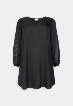 ONLY CARMAKOMA Carsussi Knee DressVestito EstivoBlack Donna Vestiti ONA21C0RX-Q11 -Vendite Next e1ce1649d6cd4796967ba1065a706dfb scaled