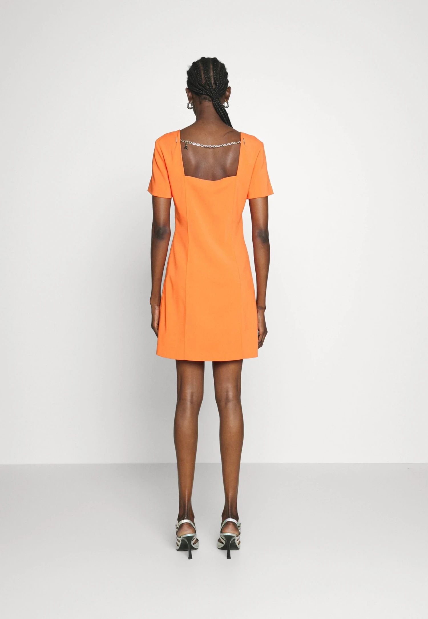 Patrizia Pepe Abito Dress - Tubino - Solar Orange 3 Patrizia Pepe Abito Dress - Tubino - Solar Orange - immagine 3