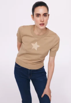 Twist Star Embroidered - T-Shirt Con Stampa - Camel -Vendite Next e3ec87ae48804e639a1fd8a6e895c302 scaled
