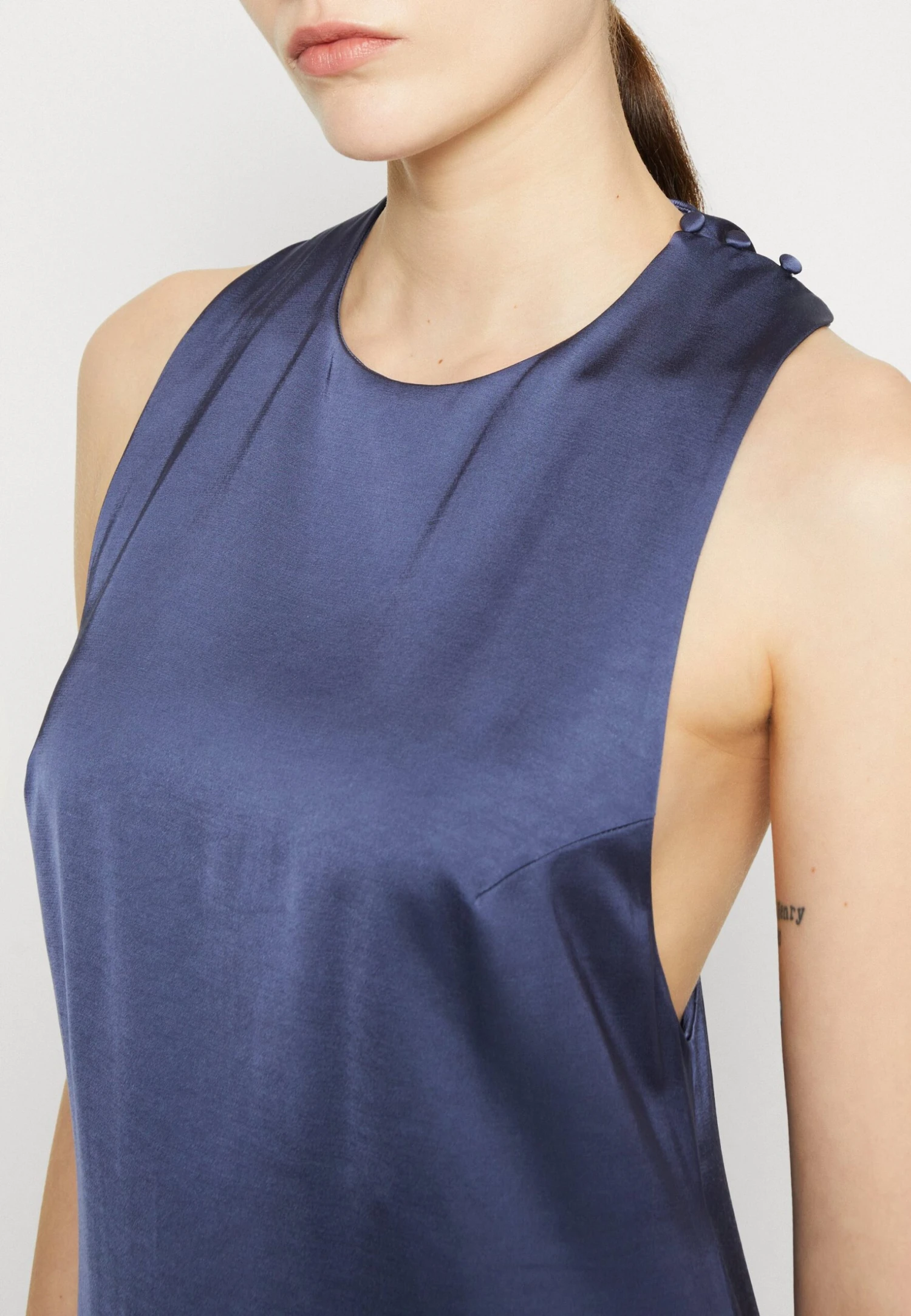 SAMSØE SAMSØE Ellie DressVestito EleganteNightshadow Blue Donna Vestiti SA321C0JB-K11 6 SAMSØE SAMSØE Ellie DressVestito EleganteNightshadow Blue Donna Vestiti SA321C0JB-K11 - immagine 6