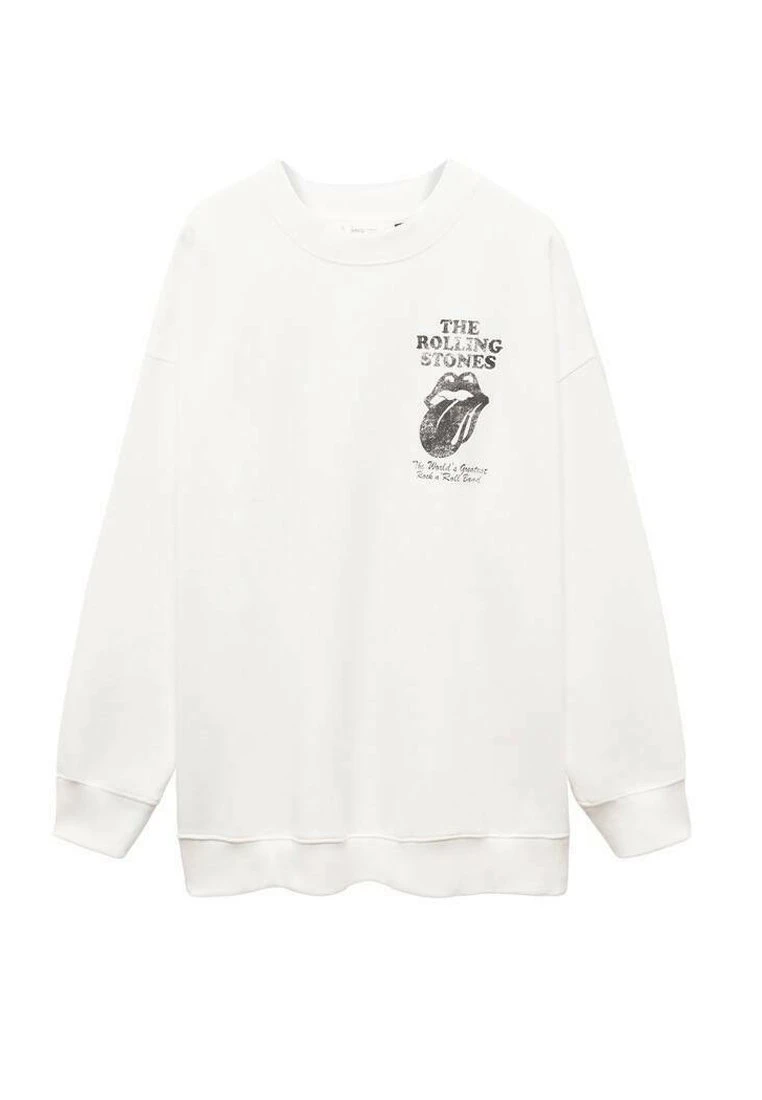 Mango Kids RollingsFelpaOff White Donna Felpe AY521J00I-A11 4 Mango Kids RollingsFelpaOff White Donna Felpe AY521J00I-A11 - immagine 4