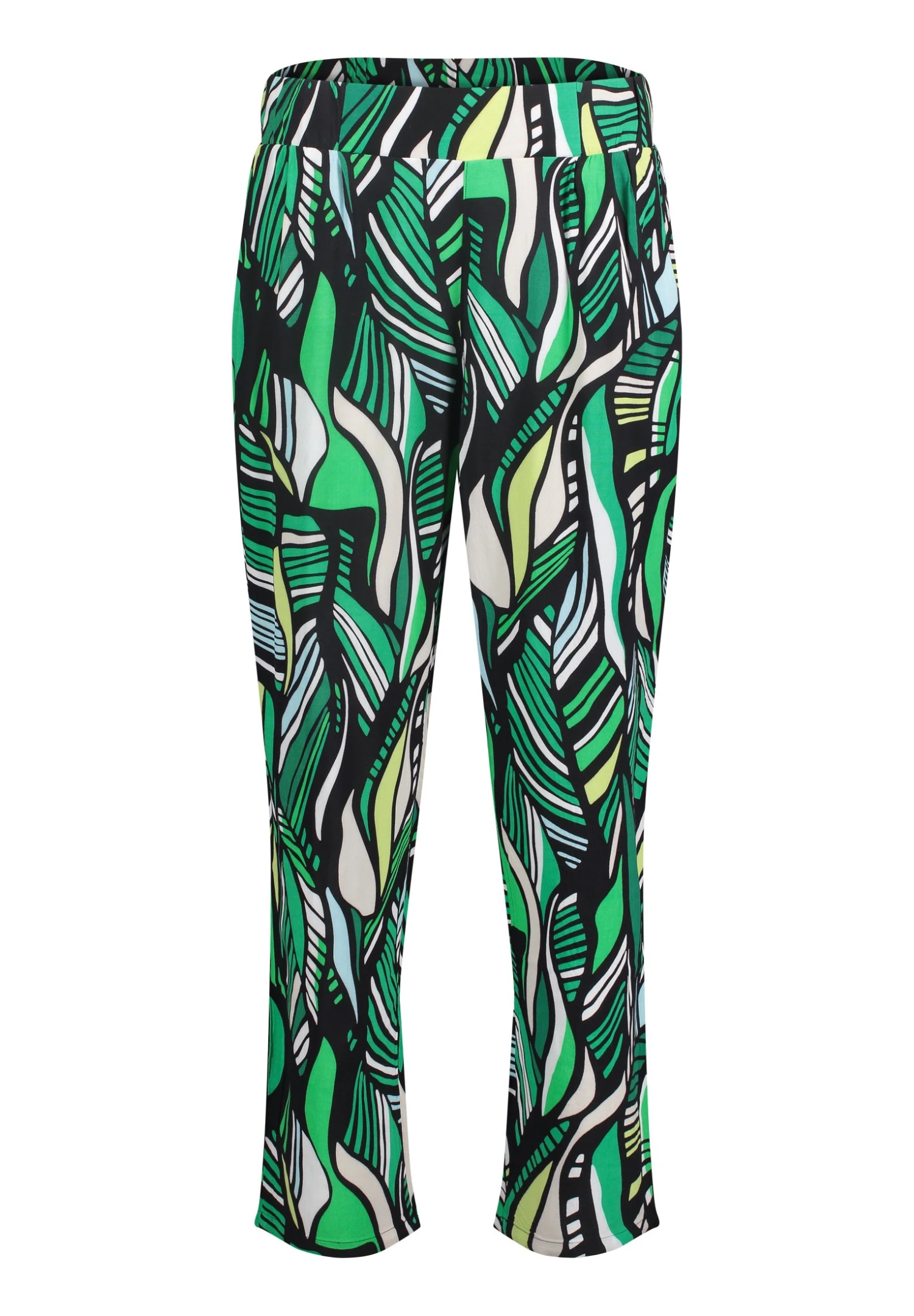 Betty Barclay Mit AufdruckPantaloniGrün Schwarz Donna Pantaloni 2BE21A0JD-M11 1 Betty Barclay Mit AufdruckPantaloniGrün Schwarz Donna Pantaloni 2BE21A0JD-M11