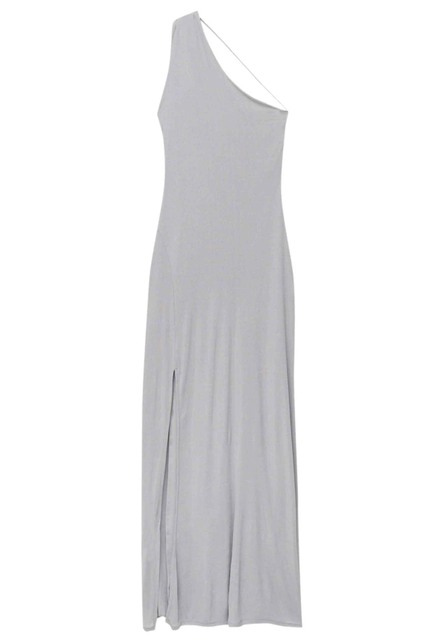 PULL & BEAR Long Asymmetric With A DetailVestito LungoLight Grey Donna Vestiti PUC21C135-C11 5 PULL & BEAR Long Asymmetric With A DetailVestito LungoLight Grey Donna Vestiti PUC21C135-C11 - immagine 5