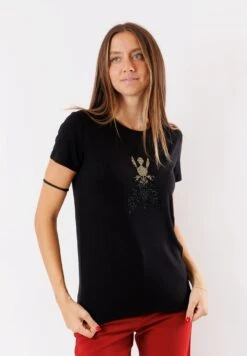 Patrizia Pepe Con LogoT-Shirt Con StampaNero Donna T-shirt E Top P1421D09Y-Q11 -Vendite Next e9fc667eca864cf9b30ac28d2b510c5c