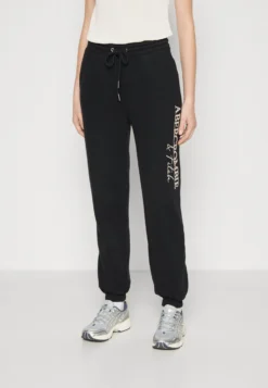 Abercrombie & Fitch Long Life Logo SundayPantaloni SportiviBlack Beauty Donna Pantaloni A0F21A042-Q11
