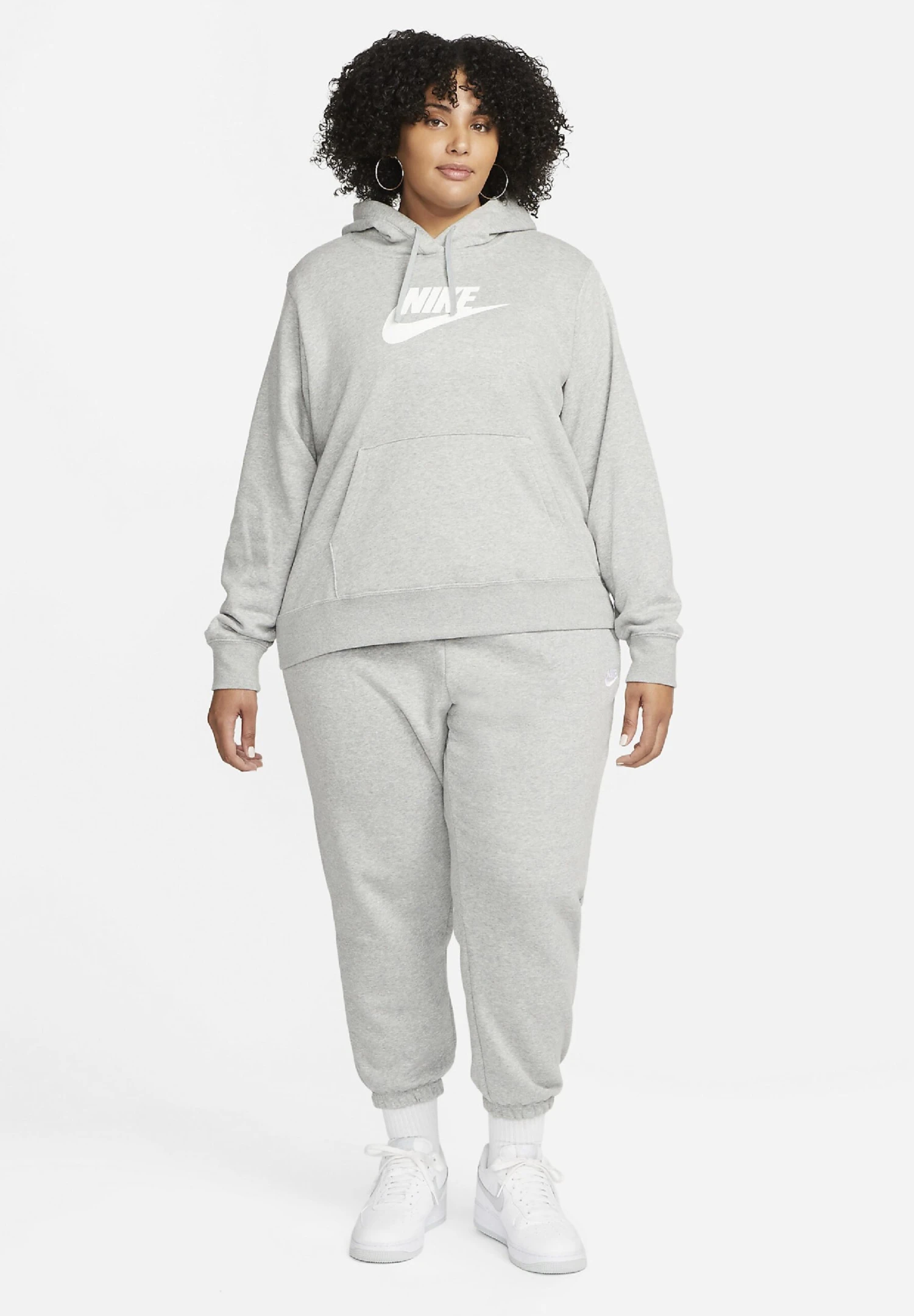 Nike Sportswear Club PantPantaloni SportiviDark Grey Heather White Donna Pantaloni NI121A0KL-C11 2 Nike Sportswear Club PantPantaloni SportiviDark Grey Heather White Donna Pantaloni NI121A0KL-C11 - immagine 2