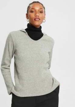 Edc By Esprit Felpa Con CappuccioMedium Grey Donna Felpe ED121J0BQ-C11