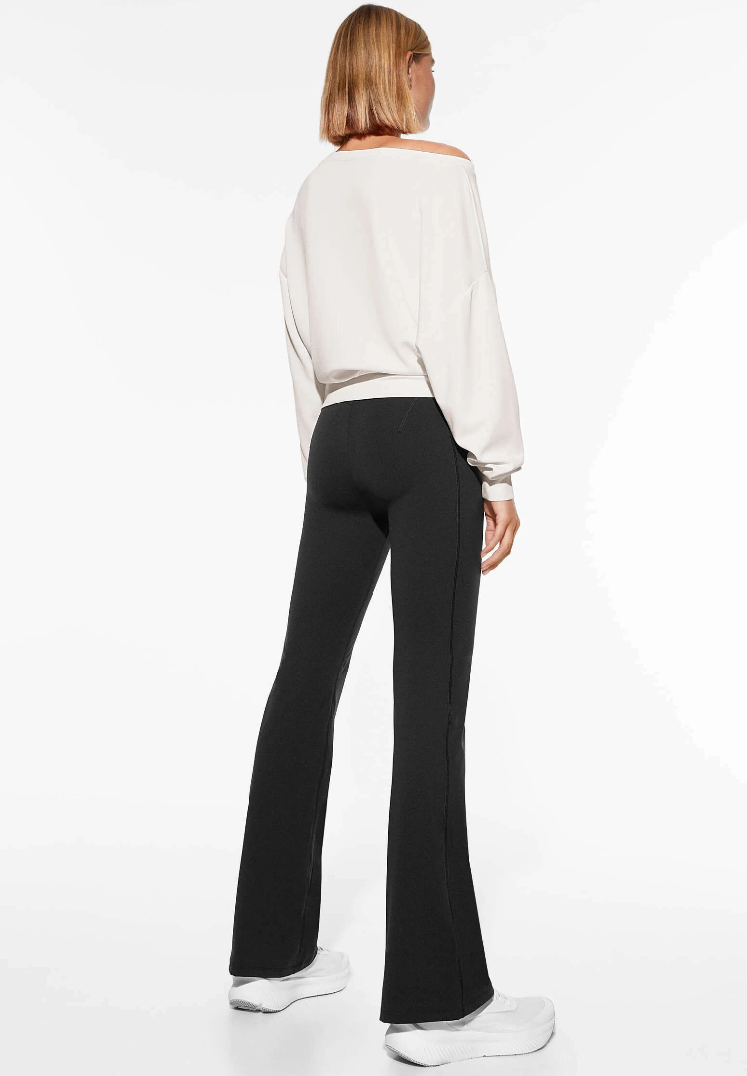 Oysho Off-Shoulder - Felpa - White 3 Oysho Off-Shoulder - Felpa - White - immagine 3