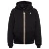 K-Way Lydie Light SpacerFelpa Con ZipNero Donna Felpe KW121J00J-Q11
