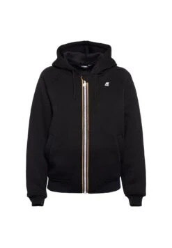 K-Way Lydie Light SpacerFelpa Con ZipNero Donna Felpe KW121J00J-Q11