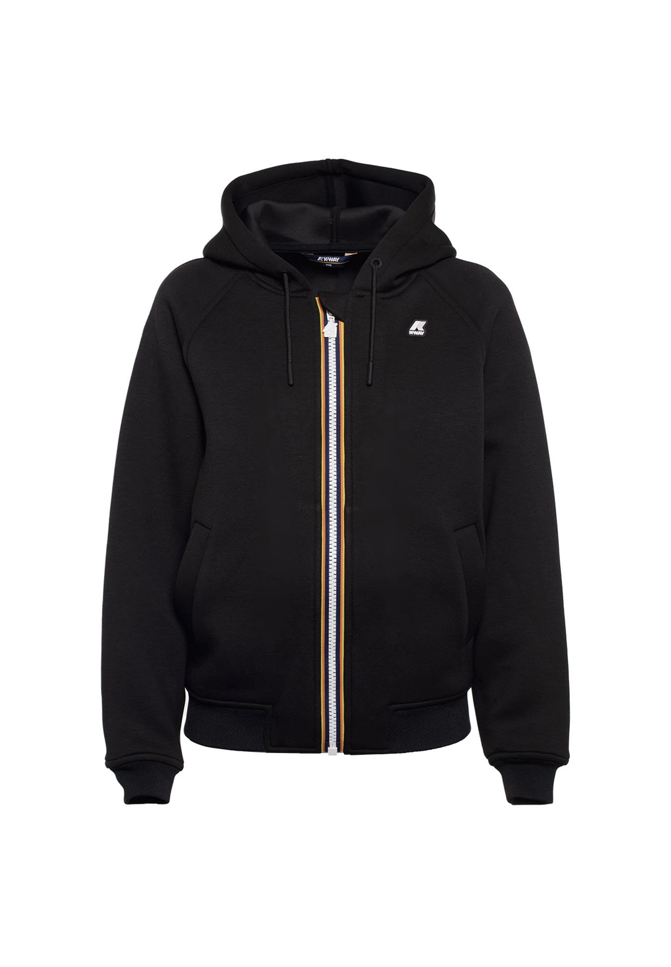 K-Way Lydie Light SpacerFelpa Con ZipNero Donna Felpe KW121J00J-Q11 1 K-Way Lydie Light SpacerFelpa Con ZipNero Donna Felpe KW121J00J-Q11