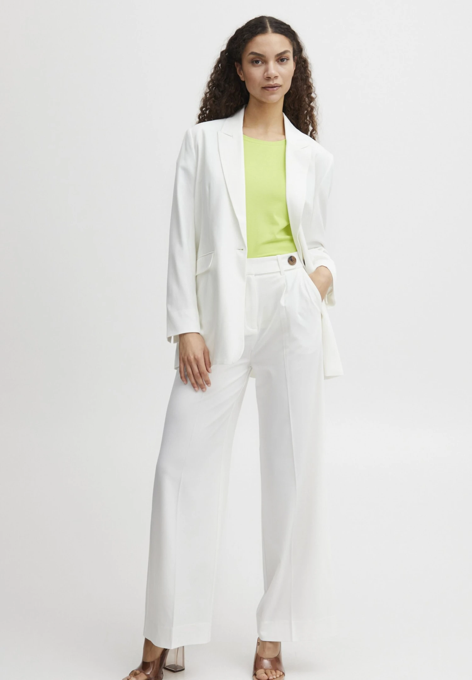 B.young DantaPantaloniOff White Donna Pantaloni BY221A07J-A11 2 B.young DantaPantaloniOff White Donna Pantaloni BY221A07J-A11 - immagine 2