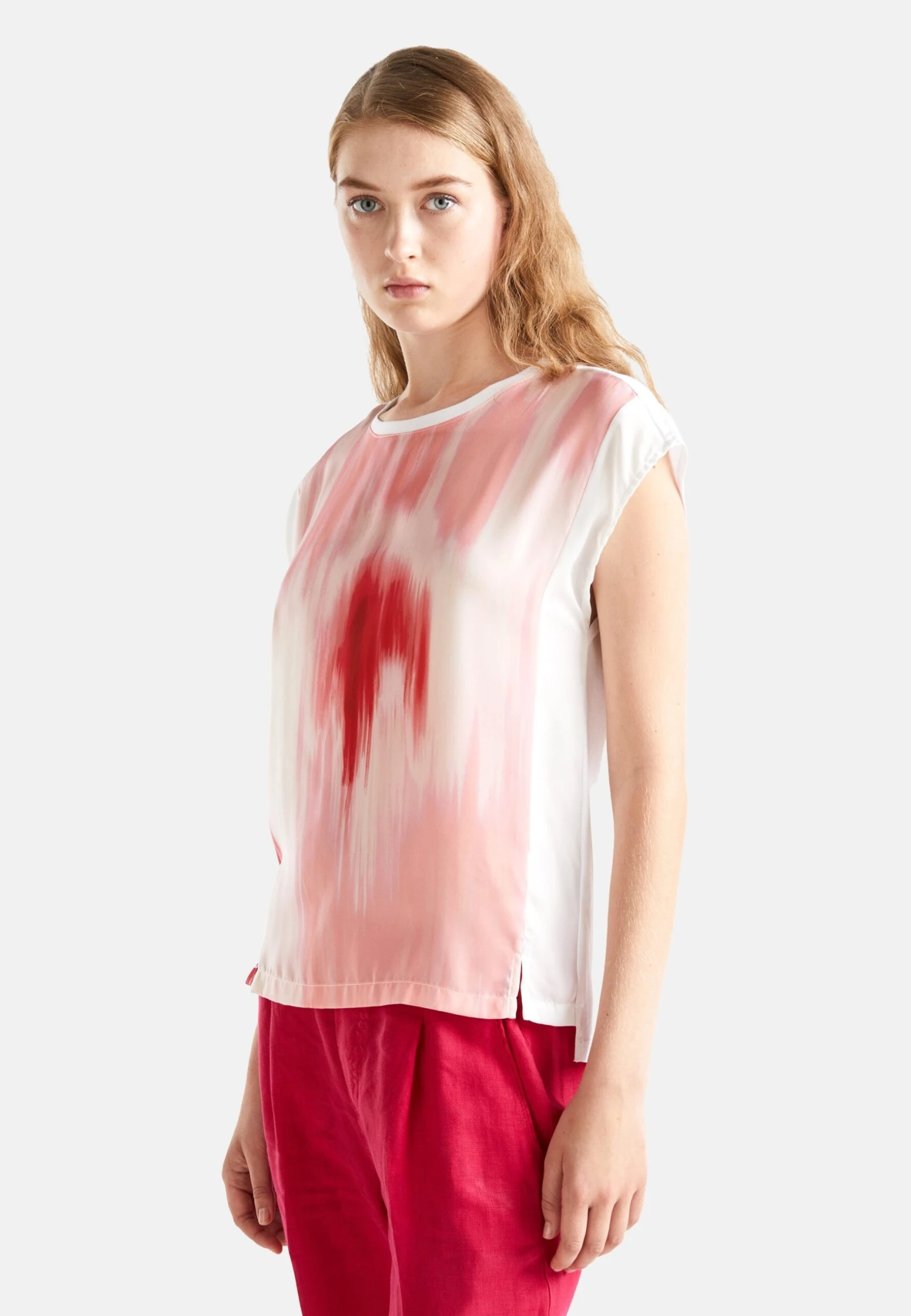 Short Sleeve CamicettaWhite Donna Camicie E Bluse 4BE21D0MB-A11 1 Short Sleeve CamicettaWhite Donna Camicie E Bluse 4BE21D0MB-A11