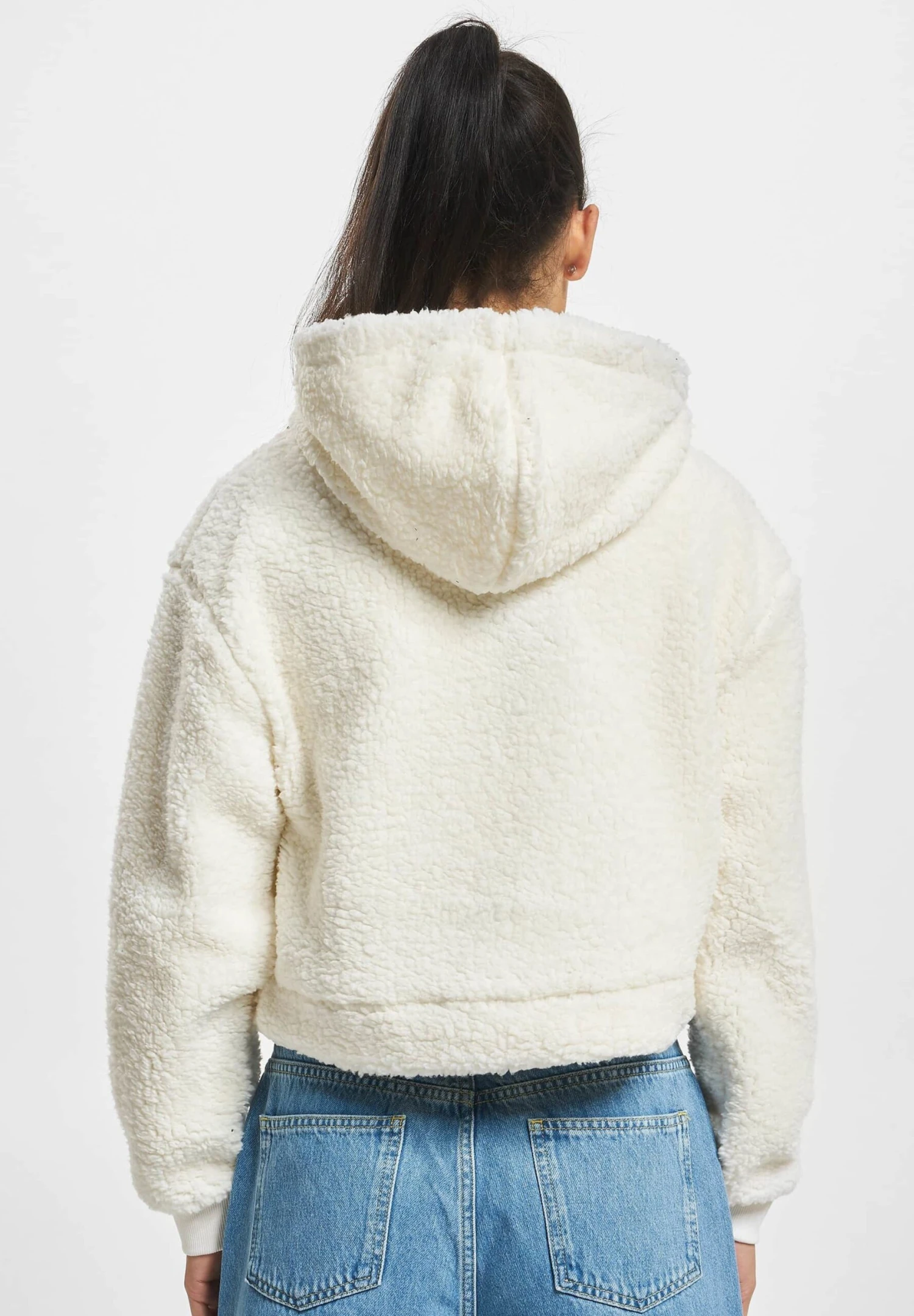 DEF Felpa In PileWhite Donna Felpe D6621J006-A11 3 DEF Felpa In PileWhite Donna Felpe D6621J006-A11 - immagine 3