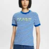 ESPRIT T-Shirt Con StampaBright Blue Donna T-shirt E Top ES121D2L3-K11