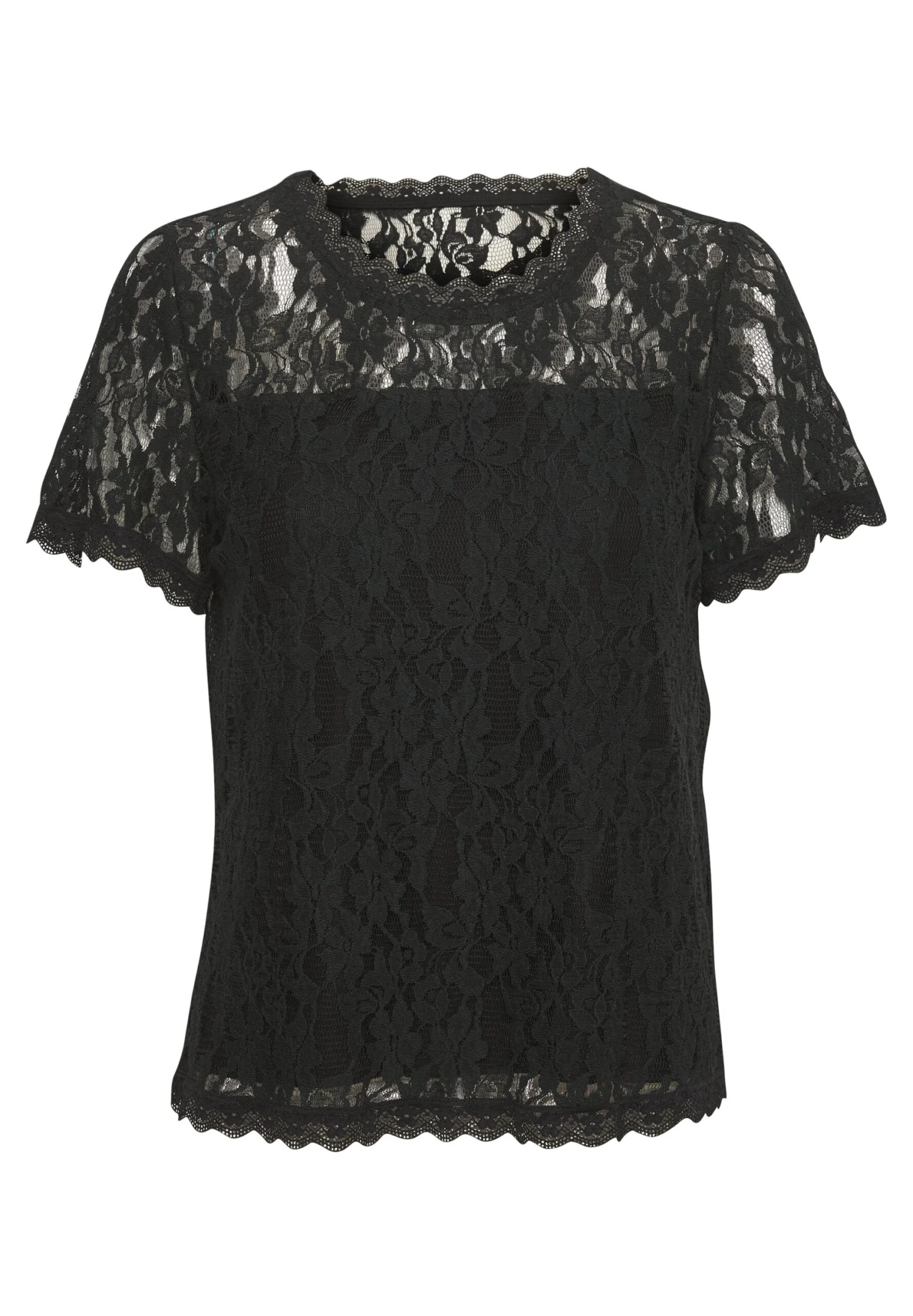 Cream Crkit Ss - Camicetta - Pitch Black 5 Cream Crkit Ss - Camicetta - Pitch Black - immagine 5