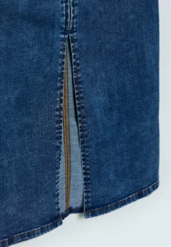 Stradivarius Stretch- Gonna Di Jeans - Dark Blue Denim -Vendite Next f80c15769f5342dfa98cb0968ba19e9c