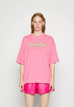 Chiara Ferragni MaglietteT-Shirt Con StampaPink Donna T-shirt E Top CHV21D02D-K11